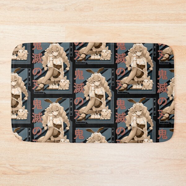 Item preview, Mitsuri Kanroji Retro Blue Black Design  designed and sold by Wafusaurus.