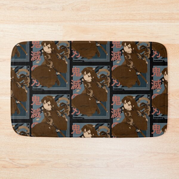 Item preview, Muichiro Tokito Retro Blue Black Design  designed and sold by Wafusaurus.