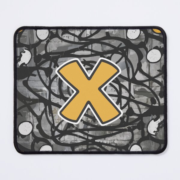Item preview, An X in urban graffiti style designed and sold by charlypicazo.