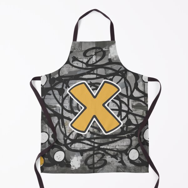 Item preview, An X in urban graffiti style designed and sold by charlypicazo.