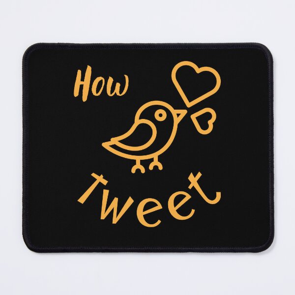 Artikelvorschau, Vogel Wortspiele Wie Tweet entworfen und verkauft von alczar.