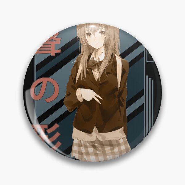 Item preview, Shouko Nishimiya Retro Blue Black Design  designed and sold by Wafusaurus.