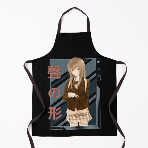 Item preview, Shouko Nishimiya Retro Blue Black Design  designed and sold by Wafusaurus.