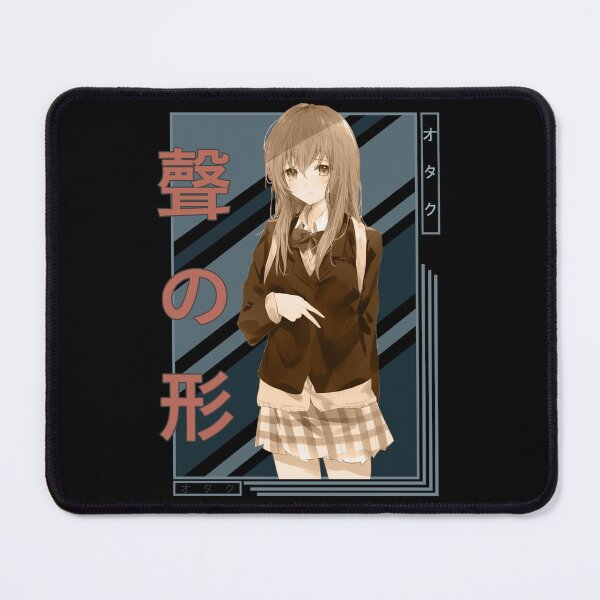 Item preview, Shouko Nishimiya Retro Blue Black Design  designed and sold by Wafusaurus.
