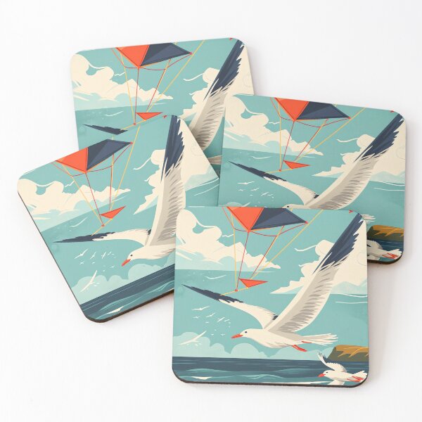 Item preview, Colorful Kite Competition designed and sold by cute-animals99.