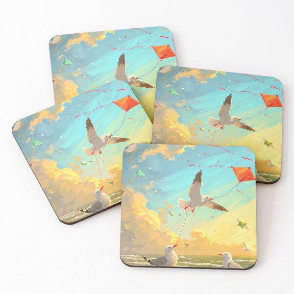 Item preview, Seagull Kite Competition designed and sold by cute-animals99.