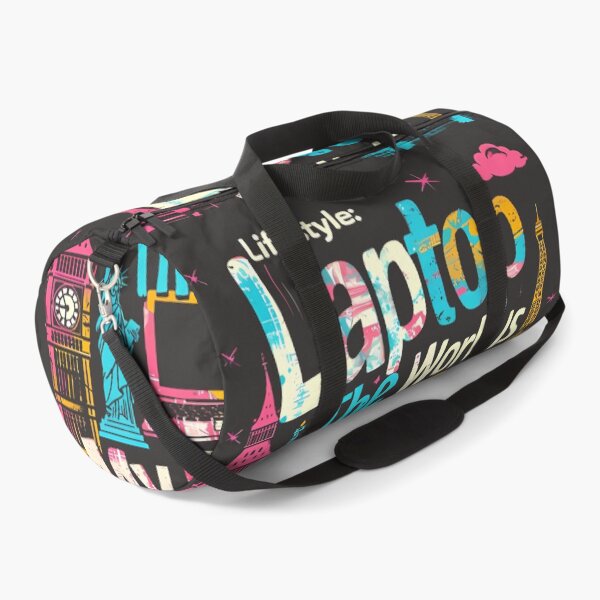 Item preview, Laptop Lifestyle - The World is My Offcie designed and sold by aiart-cutegirl.