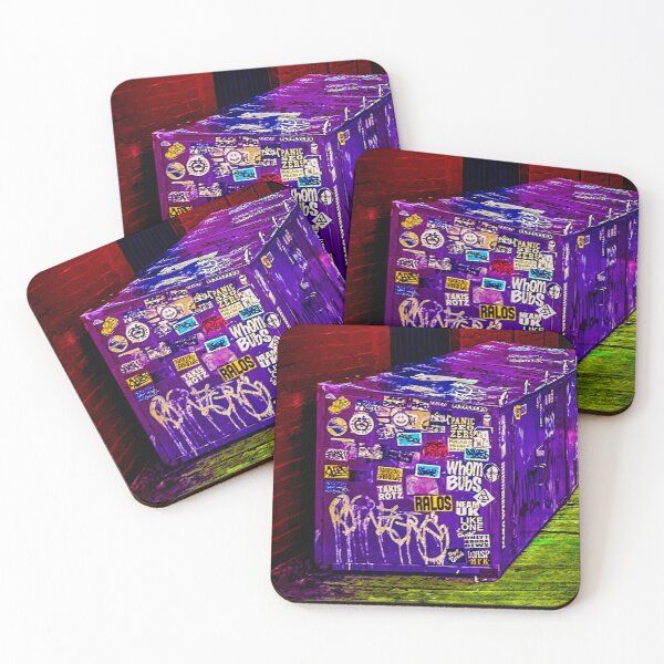 Item preview, Street Pop Art NYC Purple Stickers Tag  designed and sold by eleonoraingrid.