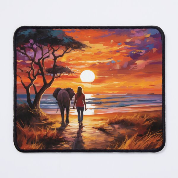 Item preview, Sunset with Elephant designed and sold by Good News Gifts.