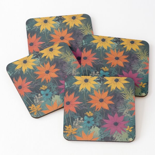 Item preview, Digital Grunge Florals Pattern Print Design designed and sold by imanshu.