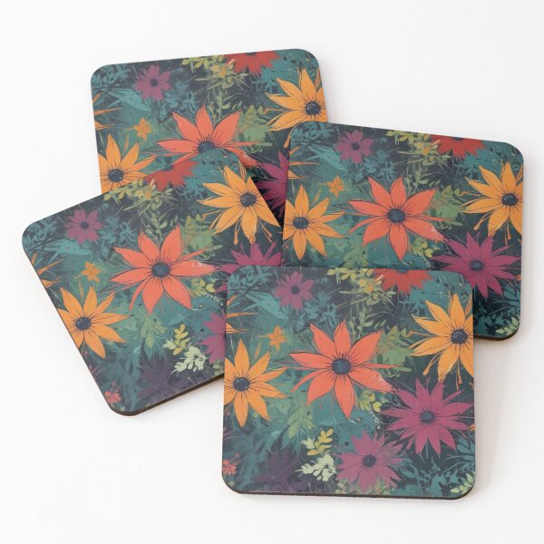 Item preview, Digital Grunge Florals Pattern Print Design designed and sold by imanshu.
