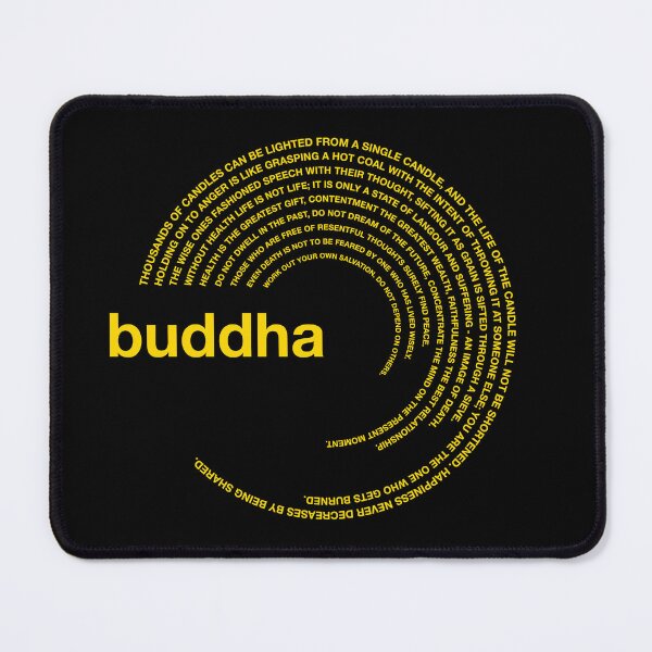 Item preview,  Buddha famous quotes poster [gold] designed and sold by CMYKStudio.