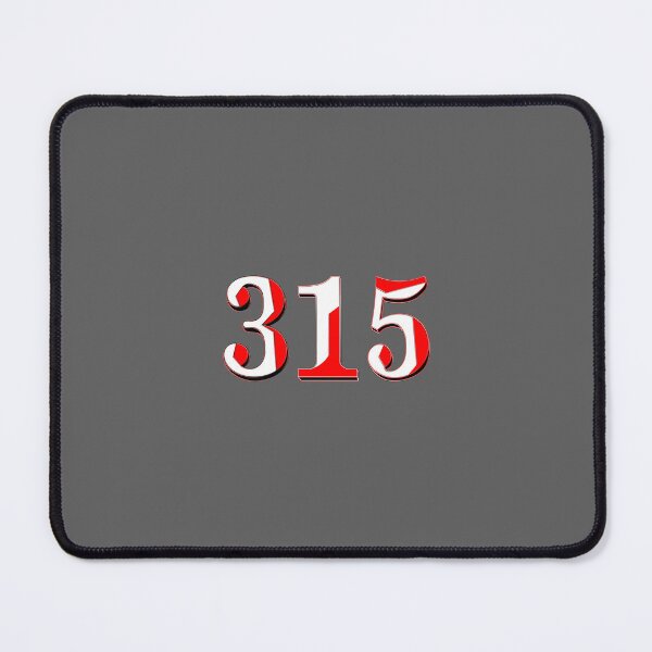 Item preview, number three hundred and fifteen digit 315 order sequence team member age designed and sold by 4rpixs.