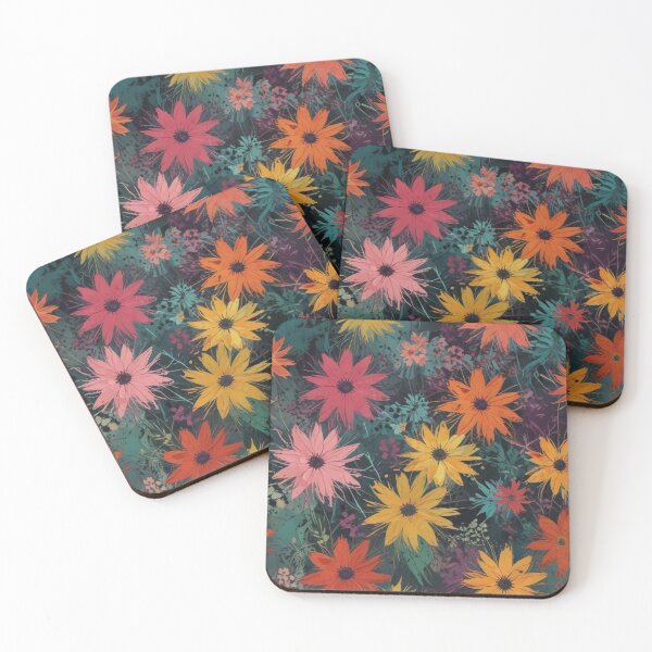 Item preview, Digital Grunge Florals Pattern Print Design designed and sold by imanshu.
