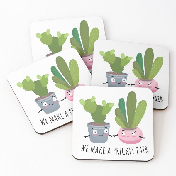 Item preview, We Make a Prickly Pair designed and sold by chillaxcats.