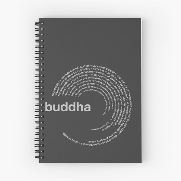 Item preview,  Buddha famous quotes poster [silver] designed and sold by CMYKStudio.