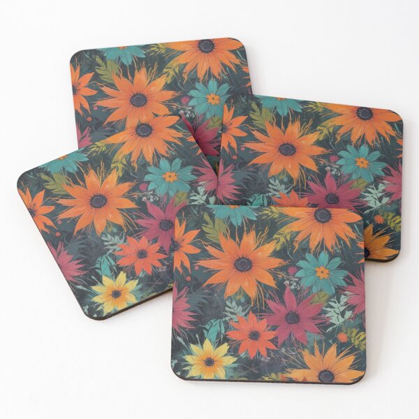 Item preview, Digital Grunge Florals Pattern Print Design designed and sold by imanshu.
