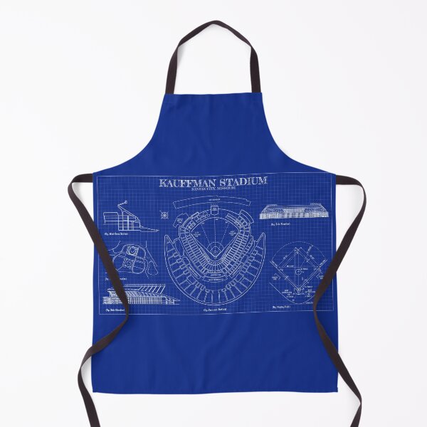 Item preview, Kauffman Stadium (Blueprint) designed and sold by BGALAXY.