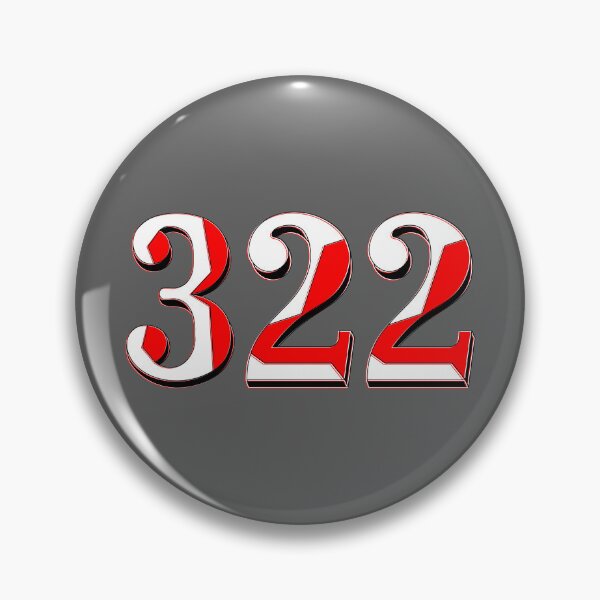 Item preview, number three hundred and twenty two digit 322 order sequence team member age designed and sold by 4rpixs.