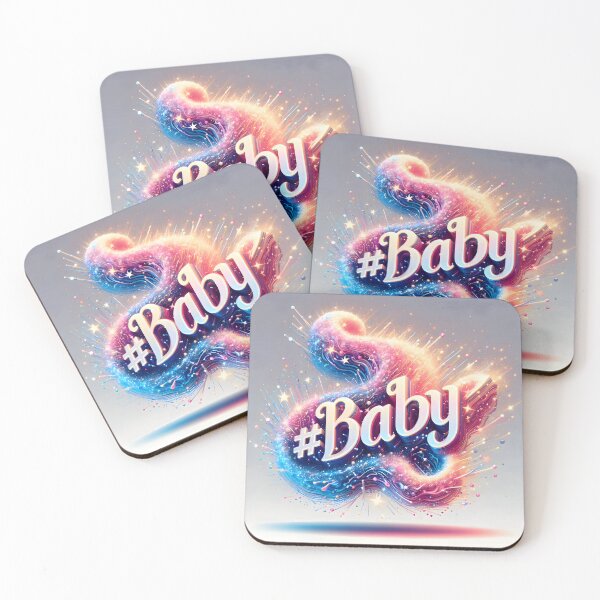 Item preview, Dynamic Baby: A Cosmic Arrival designed and sold by AI-Only Creations.