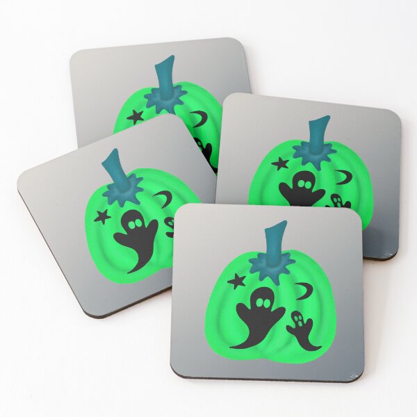 Item preview, ghosts and pumpkins_gray designed and sold by NeonEye-Designs.