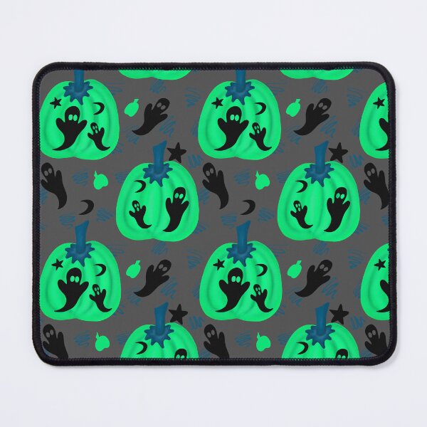 Item preview, ghosts and pumpkins_gray designed and sold by NeonEye-Designs.