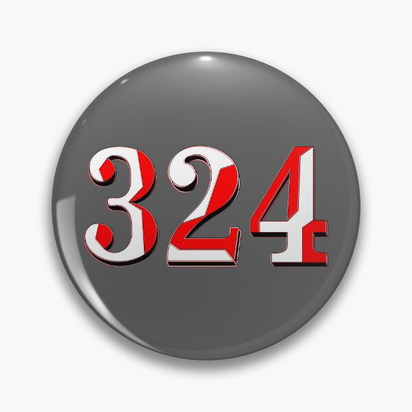 Item preview, number three hundred and twenty four digit 324 order sequence team member age designed and sold by 4rpixs.