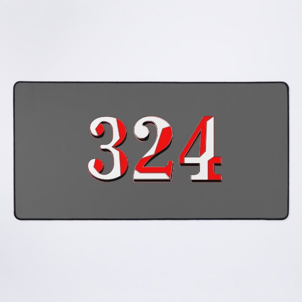 Item preview, number three hundred and twenty four digit 324 order sequence team member age designed and sold by 4rpixs.