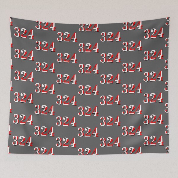 Item preview, number three hundred and twenty four digit 324 order sequence team member age designed and sold by 4rpixs.