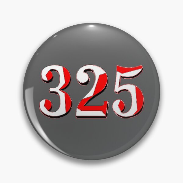 Item preview, number three hundred and twenty five digit 325 order sequence team member age designed and sold by 4rpixs.