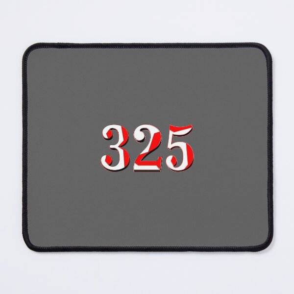 Item preview, number three hundred and twenty five digit 325 order sequence team member age designed and sold by 4rpixs.