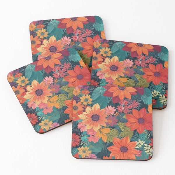 Item preview, Digital Patchwork Florals Print Design designed and sold by imanshu.