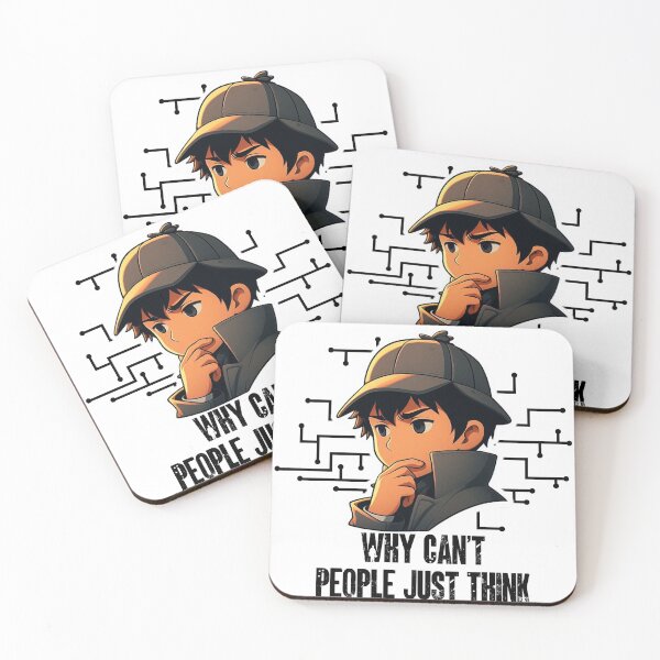 Item preview, Why Can't People Just Think designed and sold by Hatomomox.