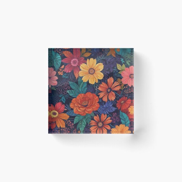 Item preview, Digital Patchwork Florals Print Design designed and sold by imanshu.