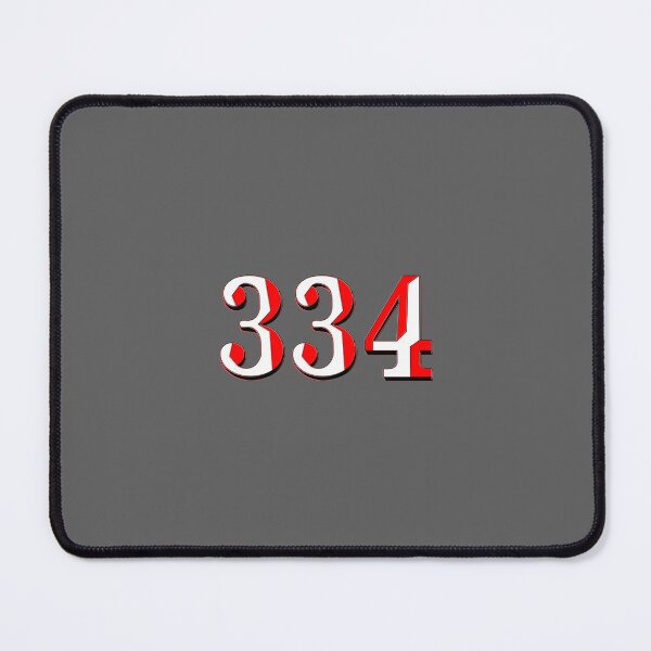 Item preview, number three hundred and thirty four digit 334 order sequence team member age designed and sold by 4rpixs.