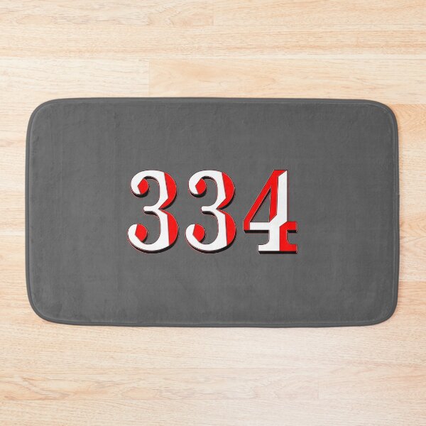 Item preview, number three hundred and thirty four digit 334 order sequence team member age designed and sold by 4rpixs.
