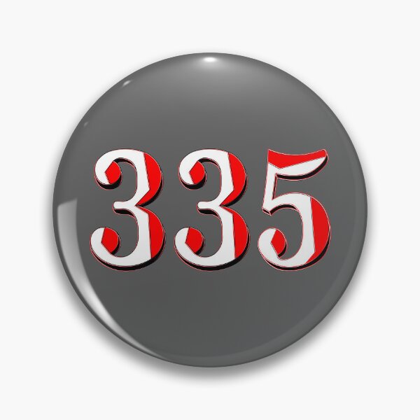 Item preview, number three hundred and thirty five digit 335 order sequence team member age designed and sold by 4rpixs.