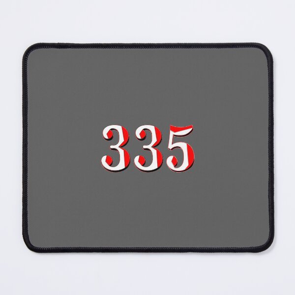 Item preview, number three hundred and thirty five digit 335 order sequence team member age designed and sold by 4rpixs.