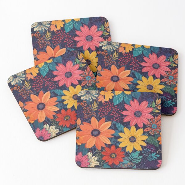 Item preview, Digital Patchwork Florals Print Design designed and sold by imanshu.