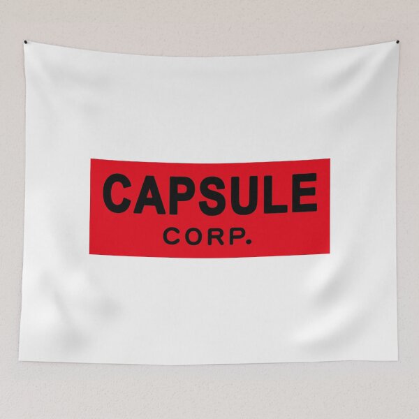 Item preview, CAPSULE CORP. BOX LOGO-RED- designed and sold by DRIPPED-STORE.
