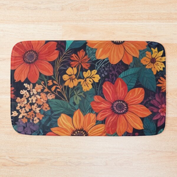 Item preview, Digital Patchwork Florals Print Design designed and sold by imanshu.