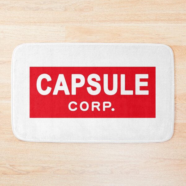 Item preview, CAPSULE CORP. BOX LOGO-RED- designed and sold by DRIPPED-STORE.