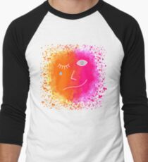 Color Collision - A Soul Switch Fable Men's Baseball ¾ T-Shirt