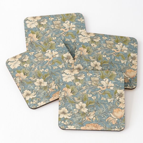 Item preview, Vintage Floral Splendor Morris-Inspired Summer Flowers designed and sold by Tamas Das.