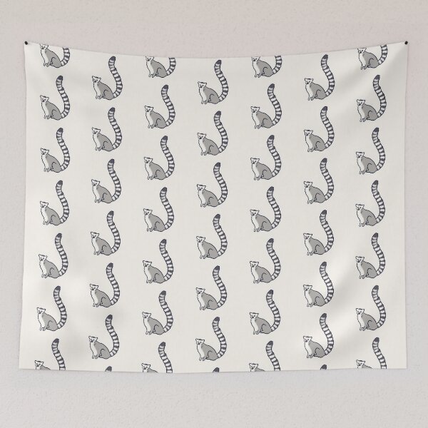 Item preview, lemur illustration  designed and sold by Mayarart.