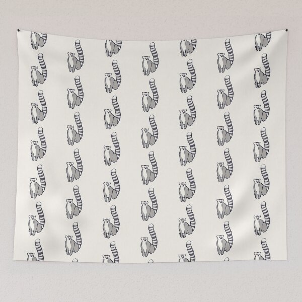 Item preview, lemur art  designed and sold by Mayarart.