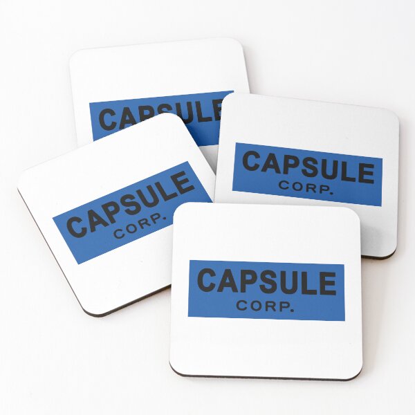 Item preview, CAPSULE CORP. BOX LOGO-BLUE- designed and sold by DRIPPED-STORE.