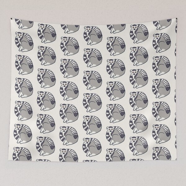 Item preview, Cute lemur art  designed and sold by Mayarart.