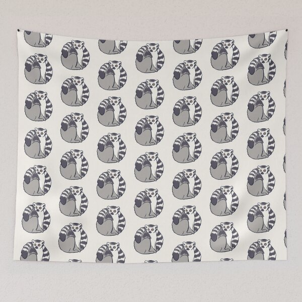 Item preview, Cute lemur drawing  designed and sold by Mayarart.