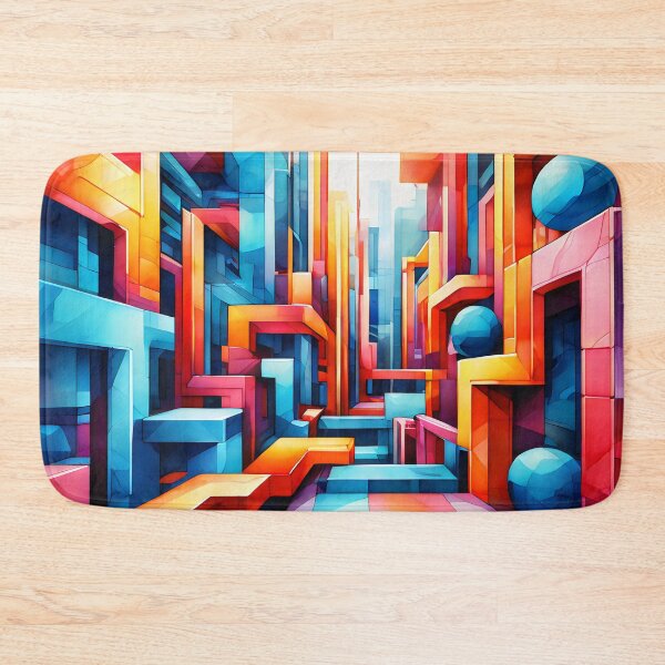 Item preview, Dynamically Vibrant Abstract Geometry designed and sold by BNCH44.